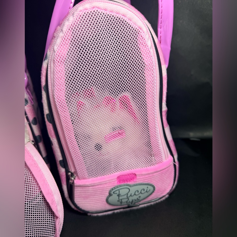 Pucci Pups‎ plush dog carrier set - Picture 2 of 5